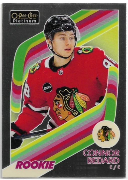 Rookie Retro CONNOR BEDARD 23-24 UD O-Pee-Chee OPC Platinum