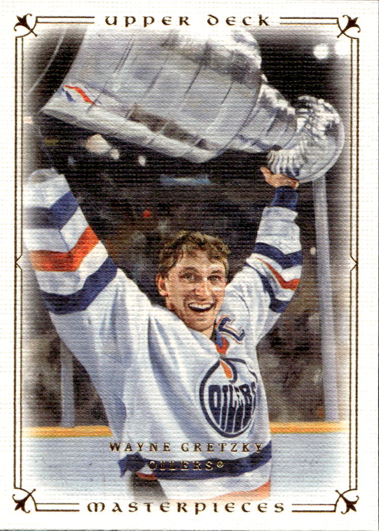 WAYNE GRETZKY 08-09 UD Masterpieces