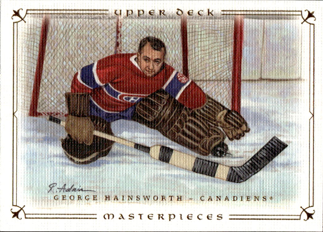 GEORGE HAINSWORTH 08-09 UD Masterpieces