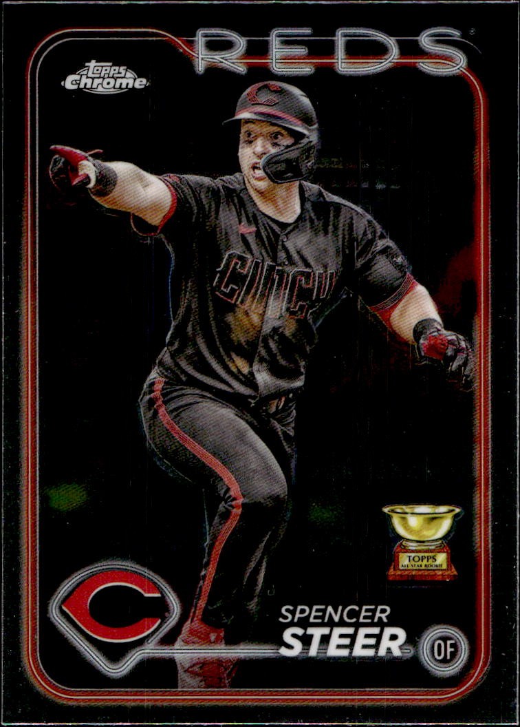 SPENCER STEER 2024 Topps Chrome Baseball