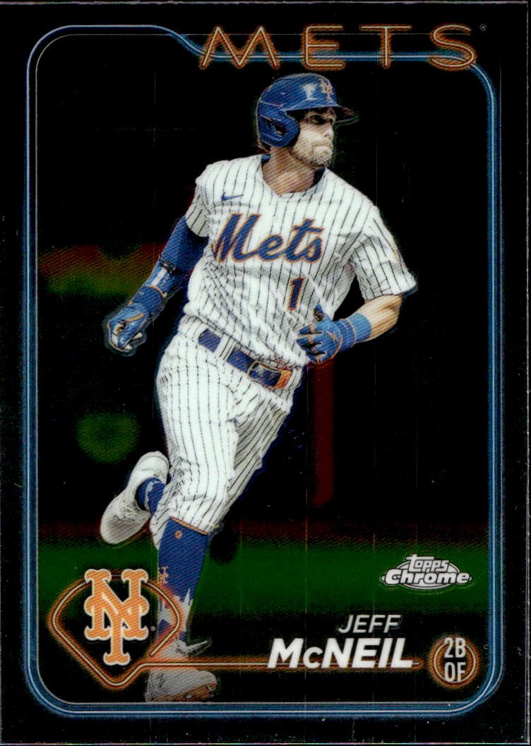 JEFF MCNEIL 2024 Topps Chrome Baseball