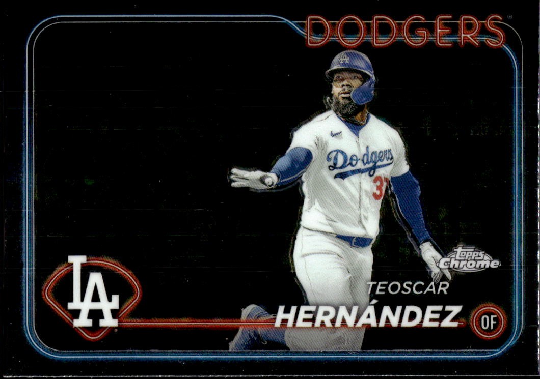TEOSCAR HERNANDEZ 2024 Topps Chrome Baseball