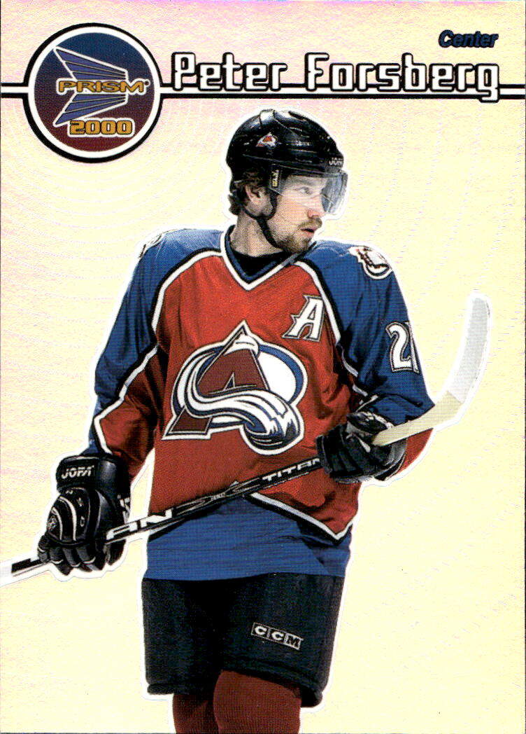PETER FORSBERG 99-00 Pacific Prism