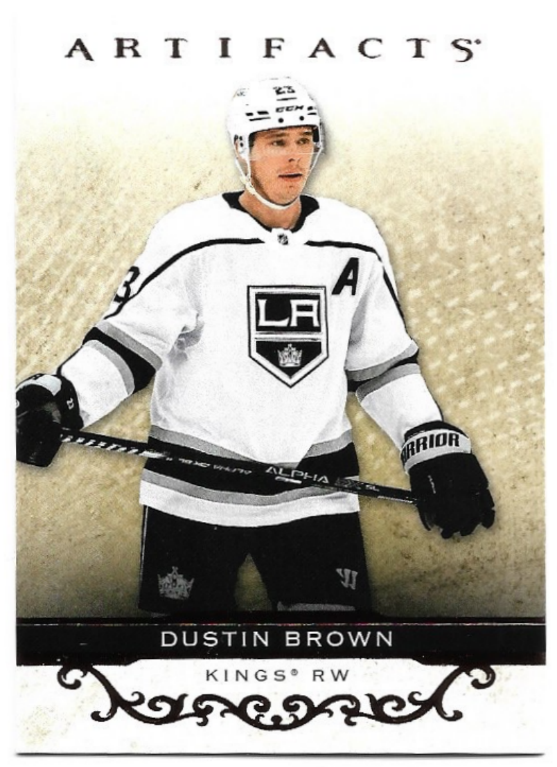 Rose Gold DUSTIN BROWN 21-22 UD Artifacts