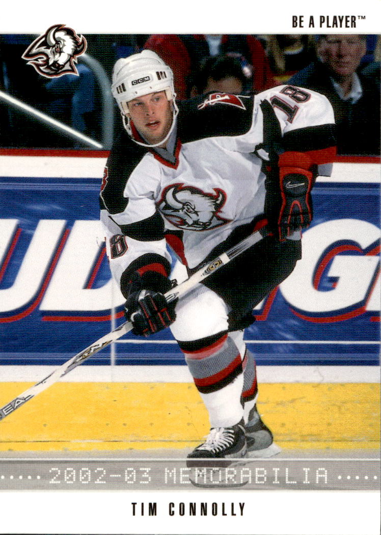 TIM CONNOLLY 02-03 In the Game Be A Player Memorabilia