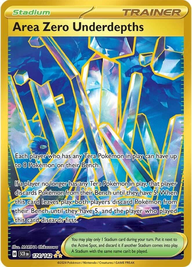 Hyper Rare Gold - AREA ZERO UNDERDEPTHS