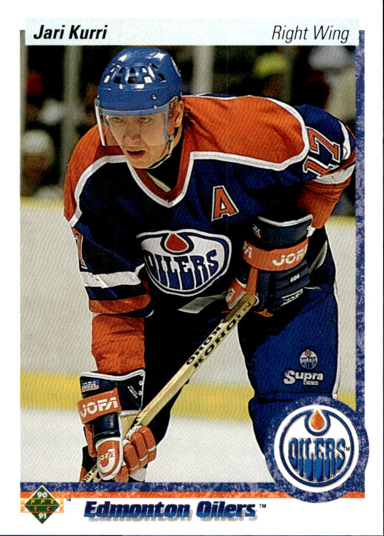 JARI KURRI 90-91 Upper Deck