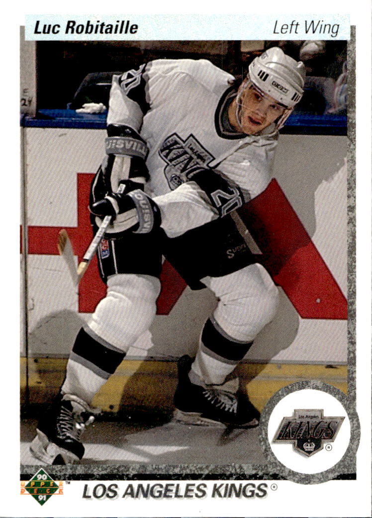 LUC ROBITAILLE 90-91 Upper Deck