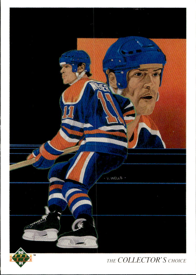 Team Checklist MARK MESSIER 90-91 Upper Deck