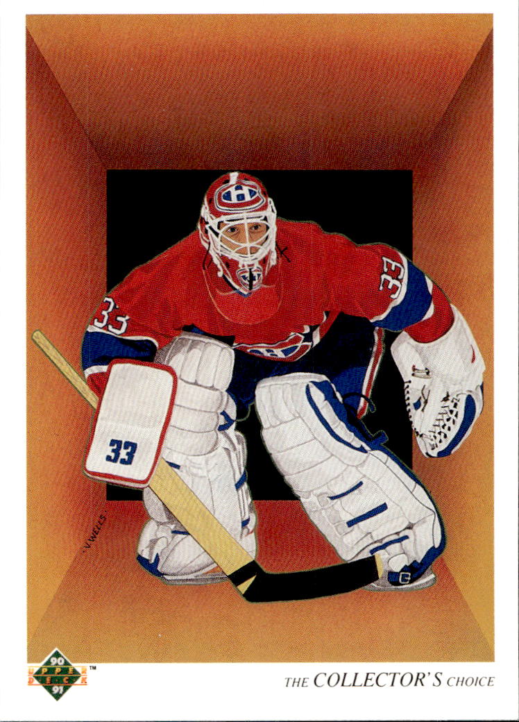 Team Checklist PATRICK ROY 90-91 Upper Deck