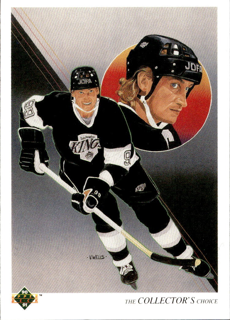 Team Checklist WAYNE GRETZKY 90-91 Upper Deck