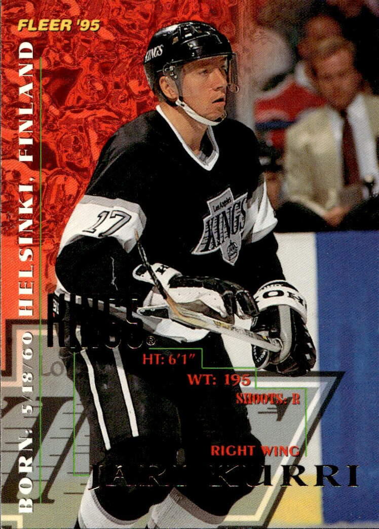 JARI KURRI 94-95 Fleer Ultra (horší hrany)