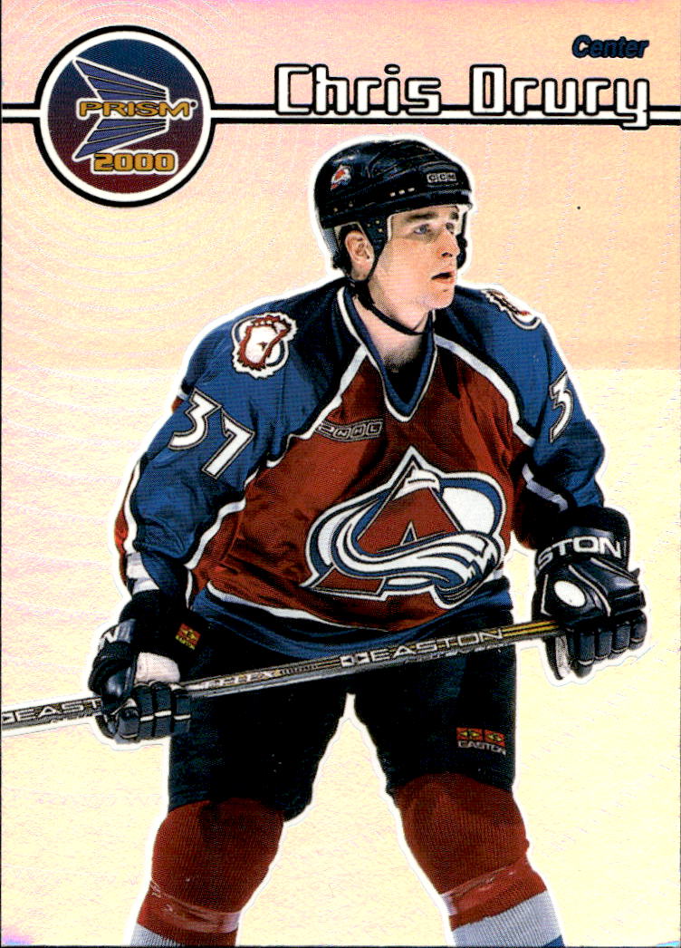CHRIS DRURY 99-00 Pacific Prism (print line)
