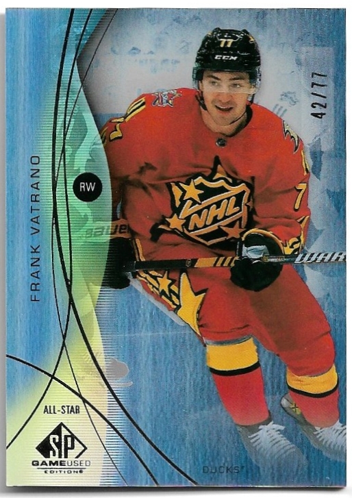 Rainbow All-Star FRANK VATRANO 24-25 UD SP Game Used /77