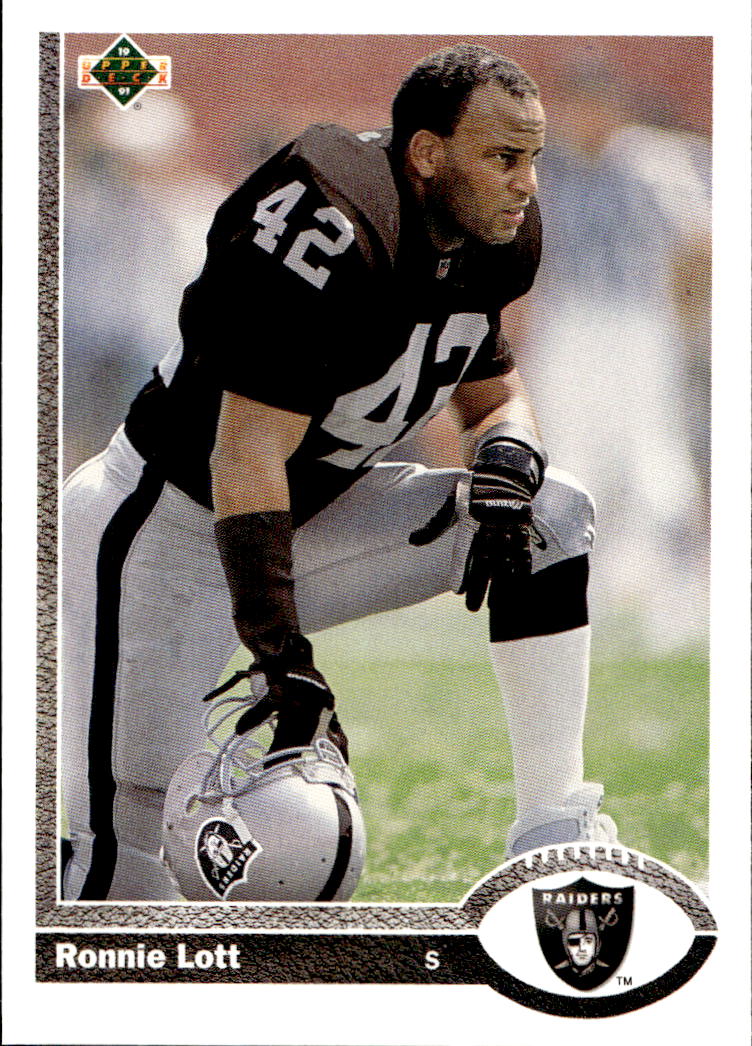 RONNIE LOTT 1991 Upper Deck NFL