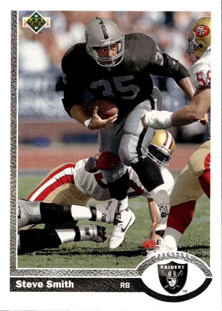 STEVE SMITH 1991 Upper Deck NFL