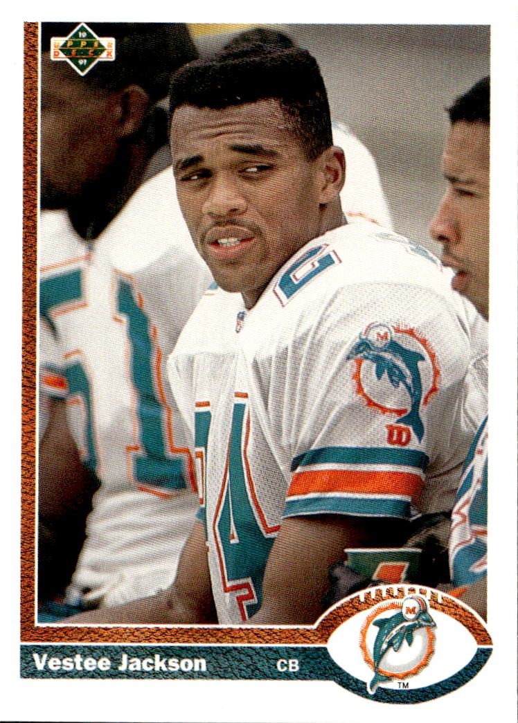 VESTEE JACKSON 1991 Upper Deck NFL