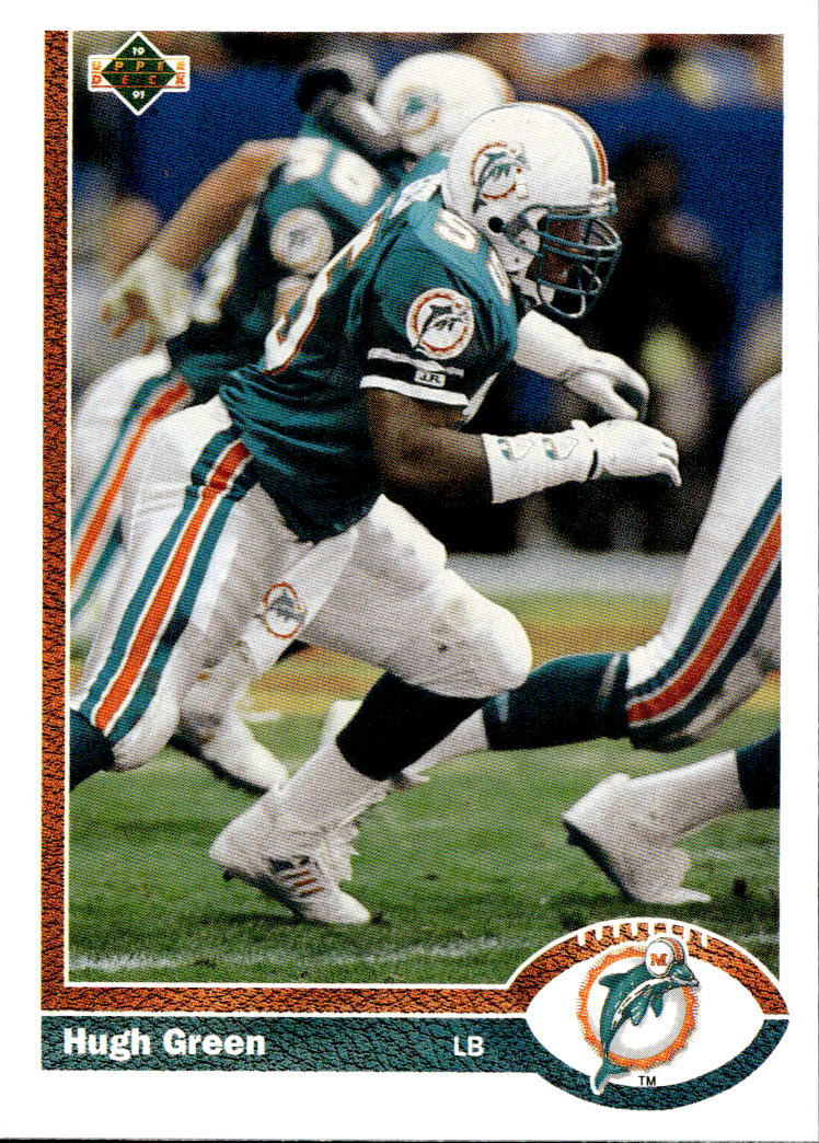 HUGH GREEN 1991 Upper Deck NFL