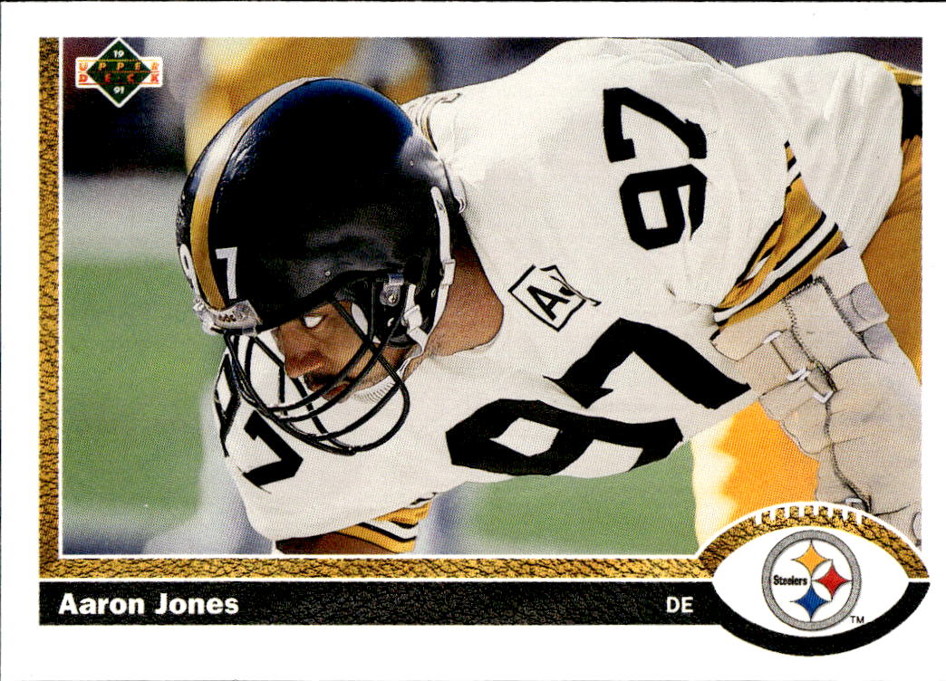 AARON JONES 1991 Upper Deck NFL