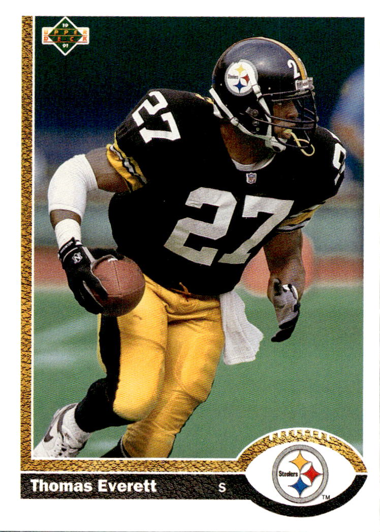 THOMAS EVERETT 1991 Upper Deck NFL