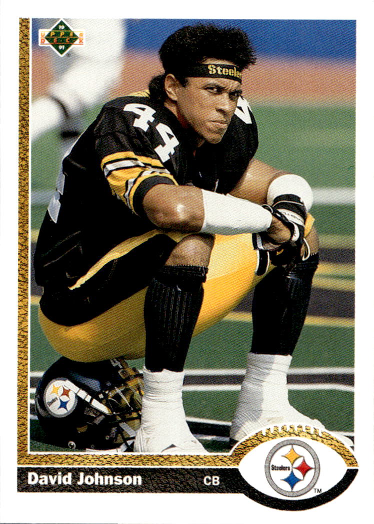 DAVID JOHNSON 1991 Upper Deck NFL