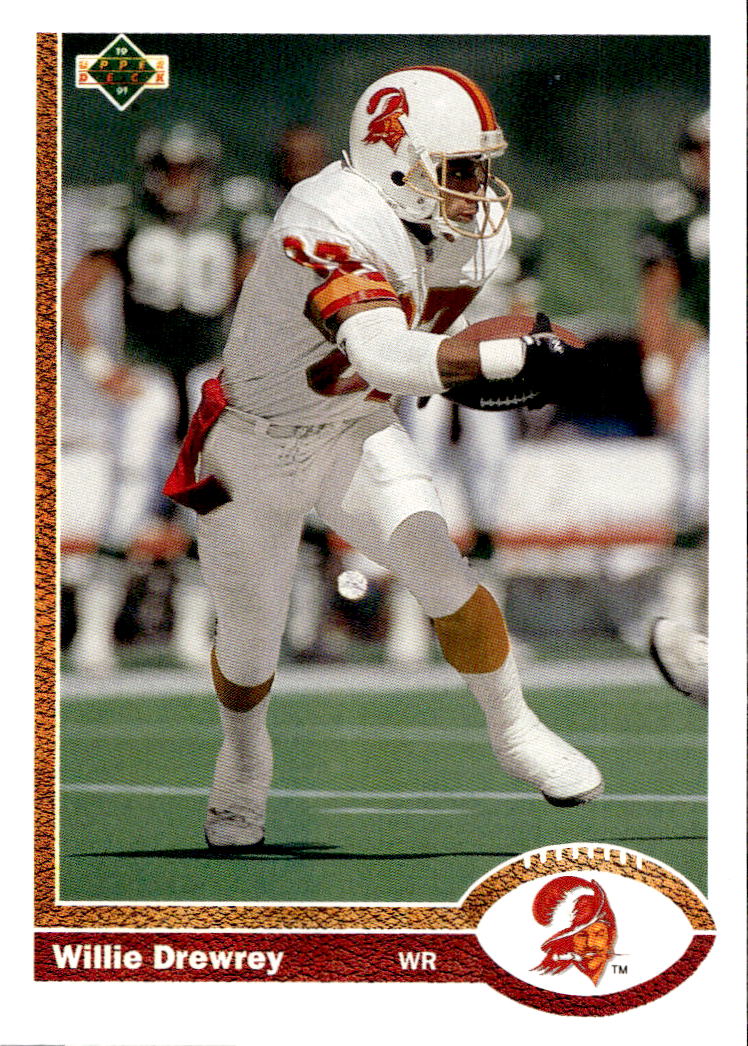 WILLIE DREWREY 1991 Upper Deck NFL