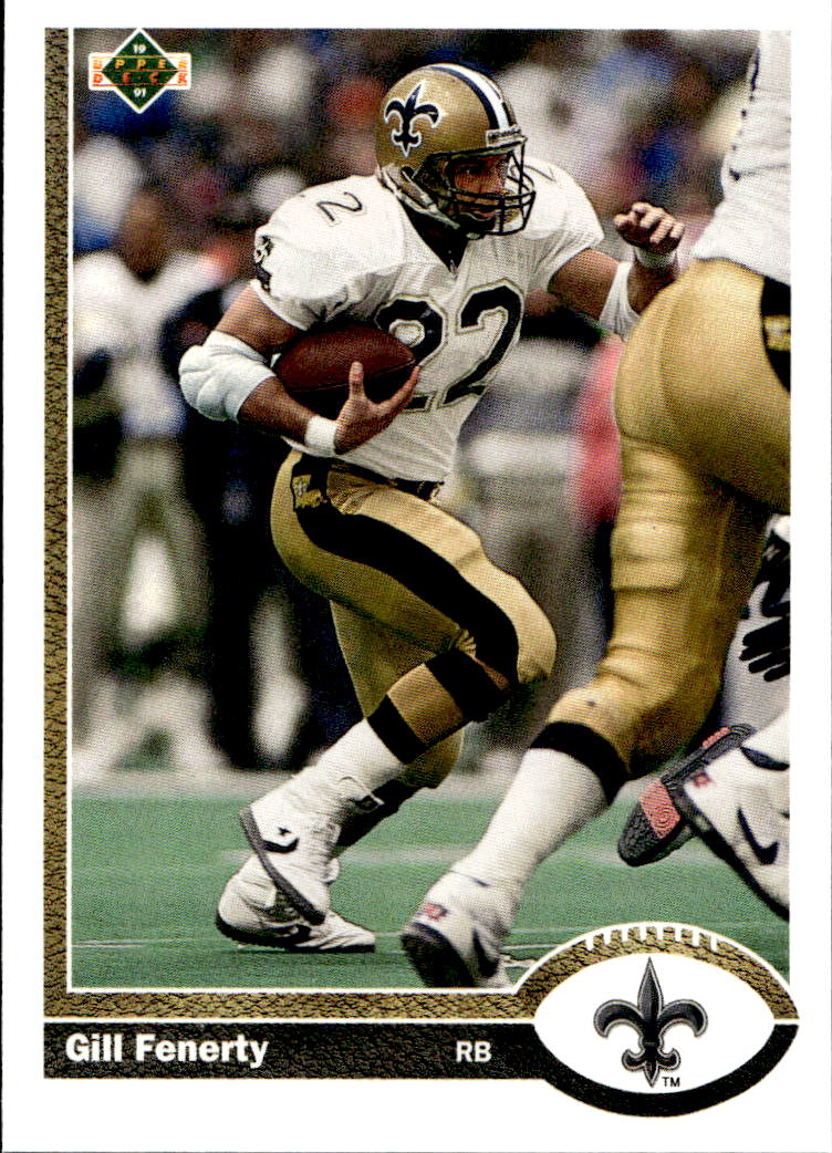 GILL FENERTY 1991 Upper Deck NFL