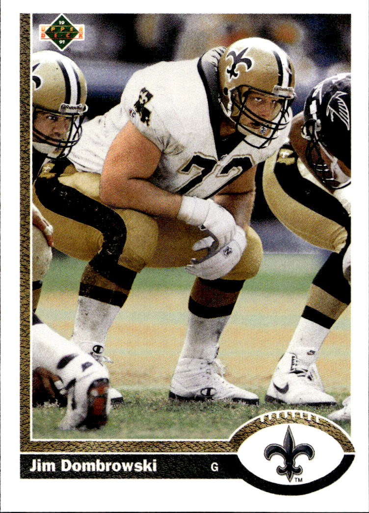 JIM DOMBROWSKI 1991 Upper Deck NFL