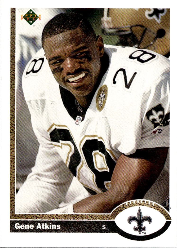GENE ATKINS 1991 Upper Deck NFL