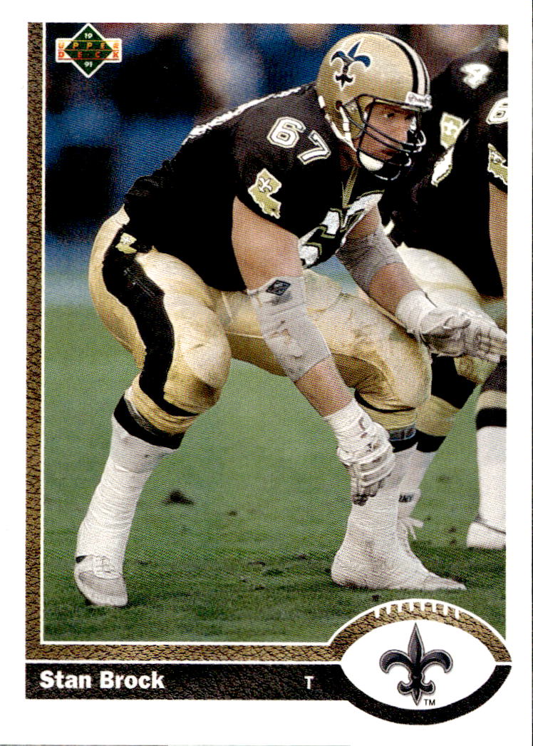 STAN BROCK 1991 Upper Deck NFL