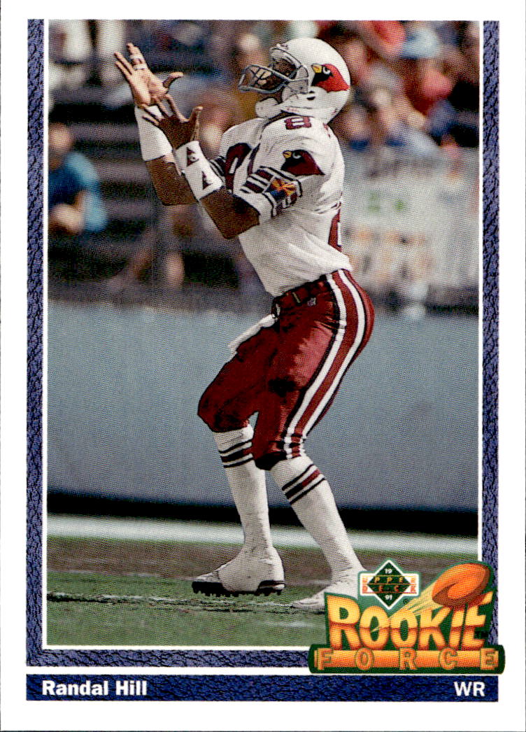 Rookie Force RANDAL HILL 1991 Upper Deck NFL