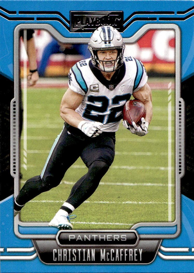 CHRISTIAN MCCAFFREY 2021 Panini Playbook Football