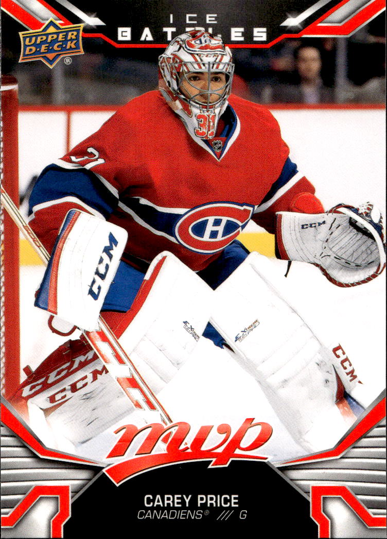 Ice Battles CAREY PRICE 22-23 UD MVP
