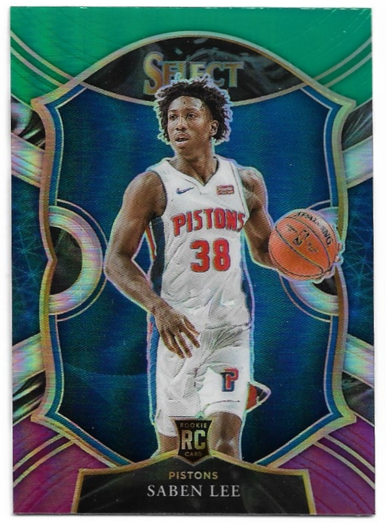 Rookie Green White Purple Prizm SABEN LEE 20-21 Panini Select Basketball