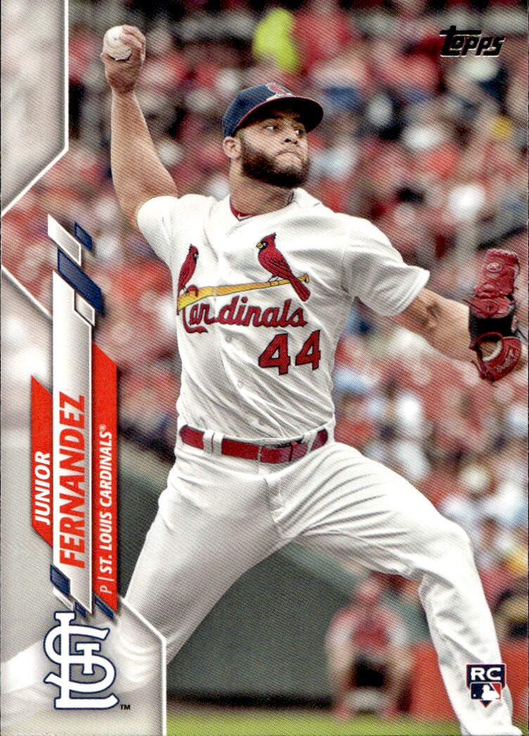 Rookie JUNIOR FERNANDEZ 2020 Topps Series 2 Baseball
