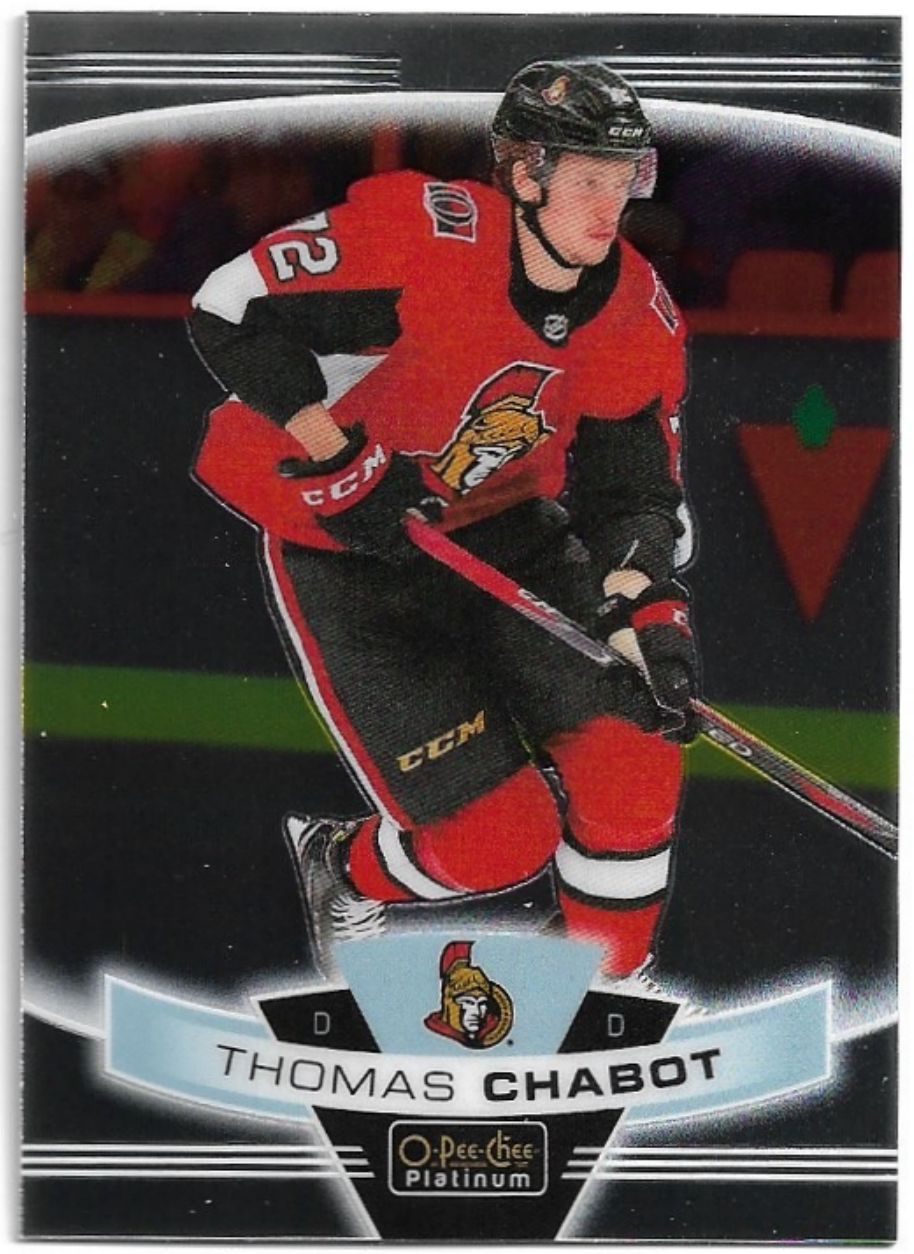 THOMAS CHABOT 19-20 UD O-Pee-Chee OPC Platinum