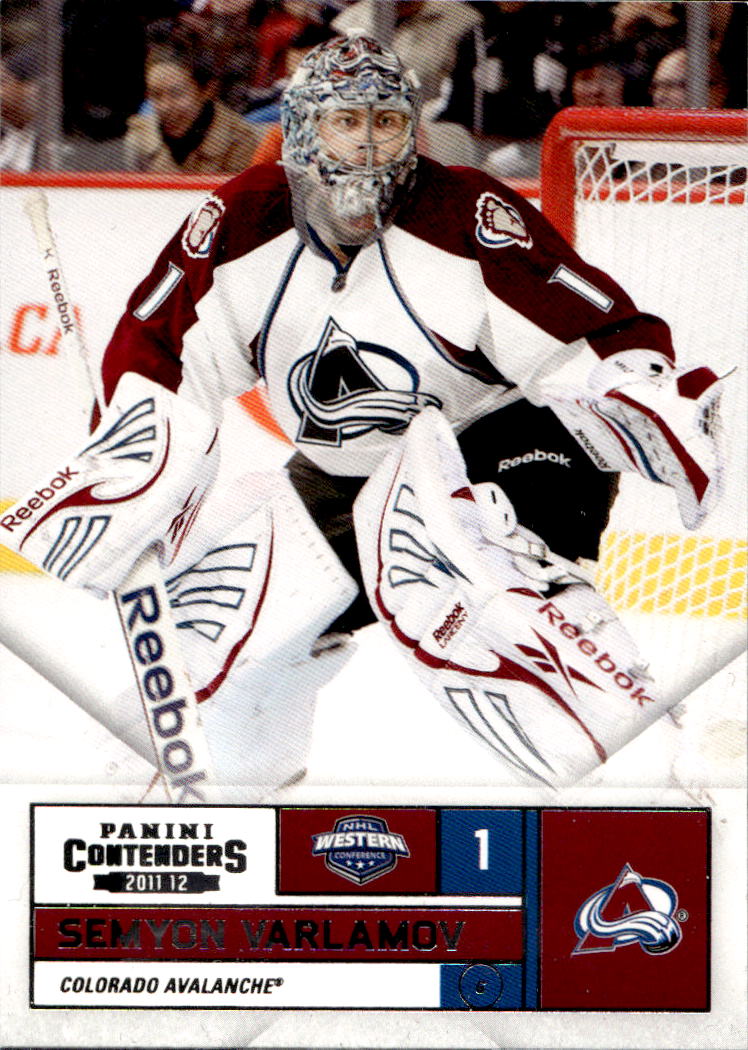SEMYON VARLAMOV 11-12 Panini Playoff Contenders