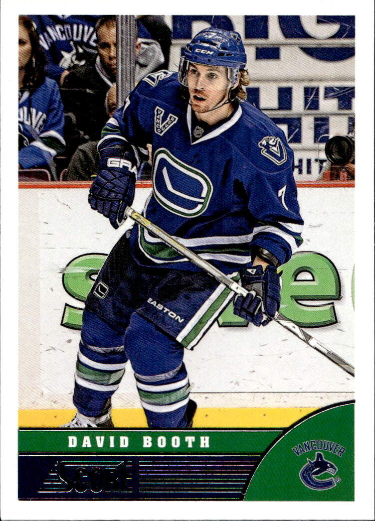 DAVID BOOTH 13-14 Panini Score Hockey
