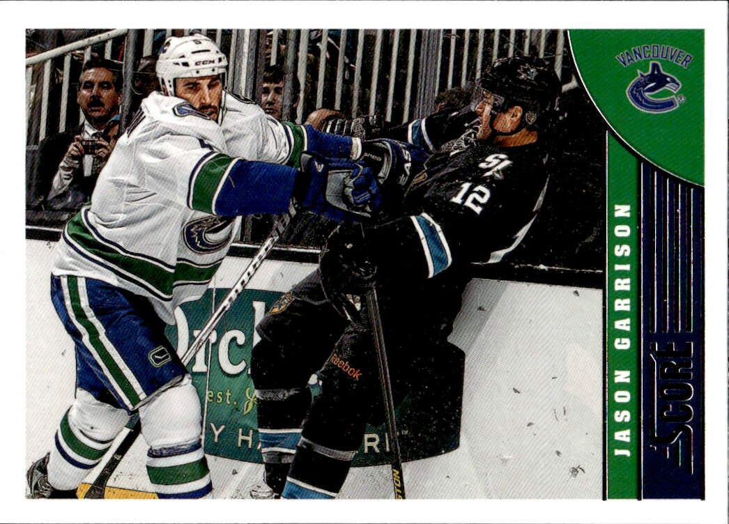 JASON GARRISON 13-14 Panini Score Hockey