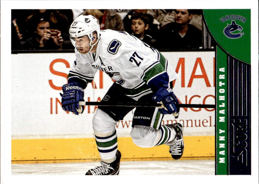 MANNY MALHOTRA 13-14 Panini Score Hockey