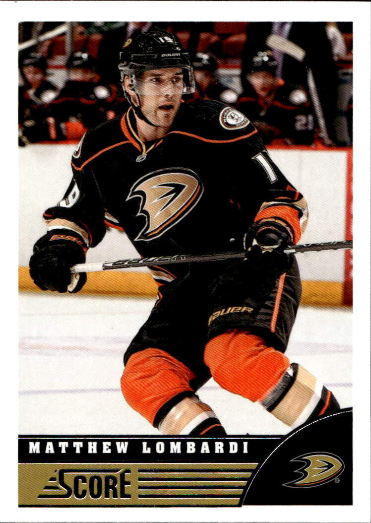 MATTHEW LOMBARDI 13-14 Panini Score Hockey