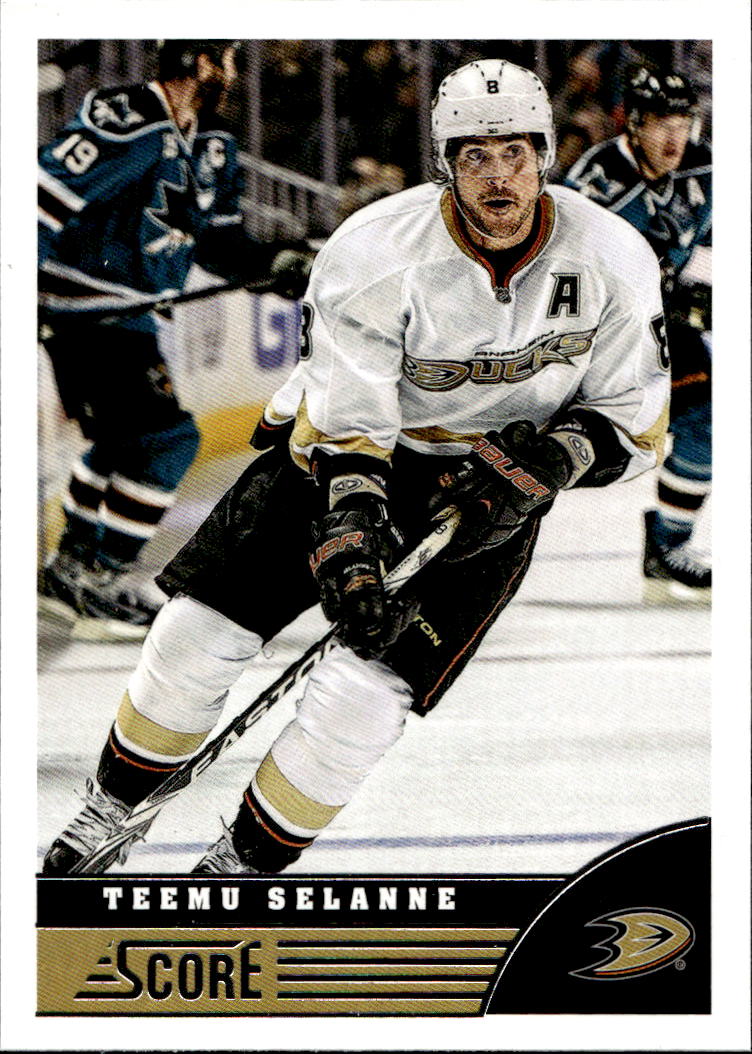 TEEMU SELANNE 13-14 Panini Score Hockey