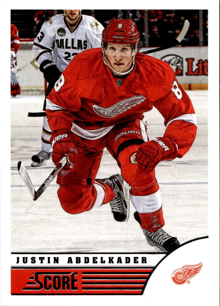 JUSTIN ABDELKADER 13-14 Panini Score Hockey