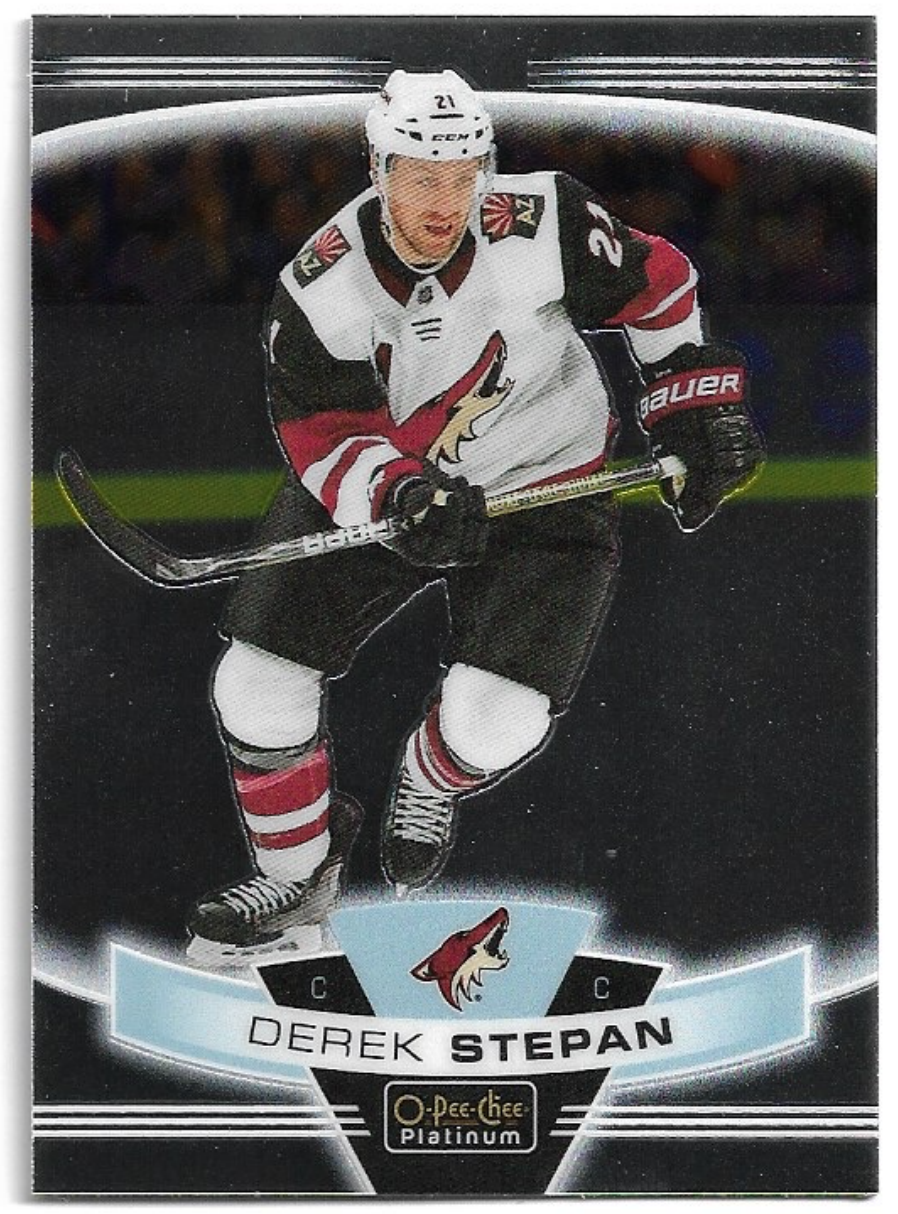 DEREK STEPAN 19-20 UD O-Pee-Chee OPC Platinum