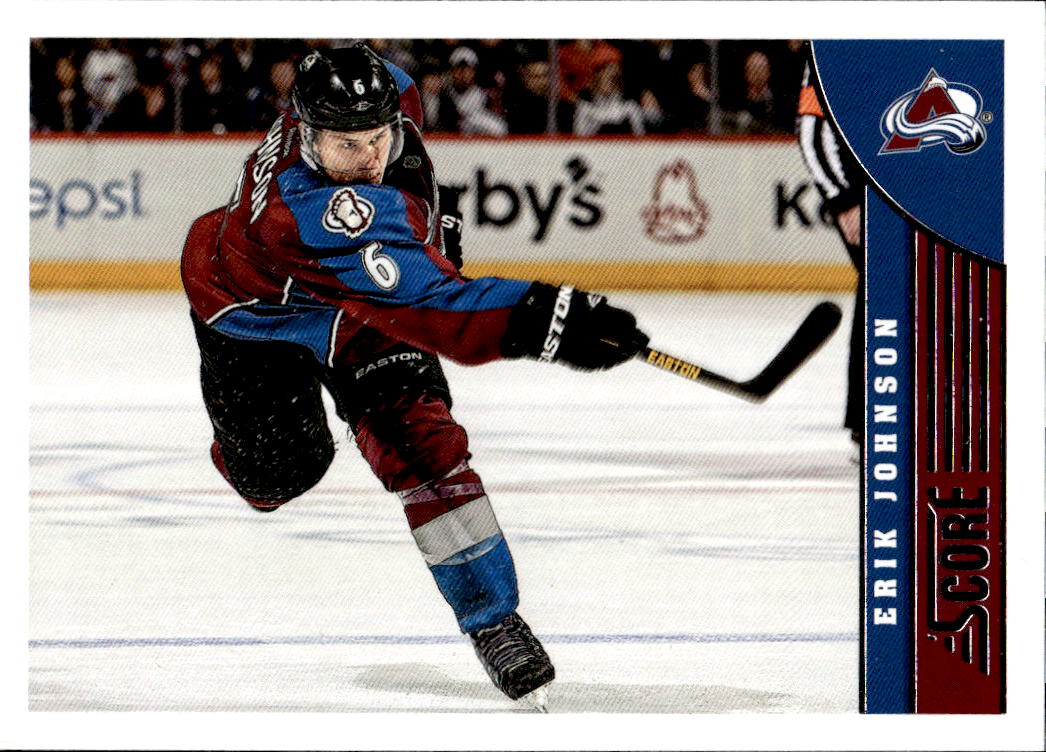 ERIK JOHNSON 13-14 Panini Score Hockey