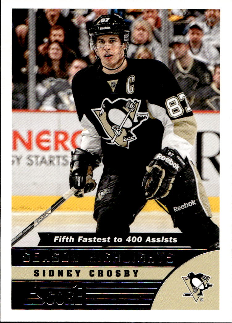 Season Highlights SIDNEY CROSBY 13-14 Panini Score Hockey