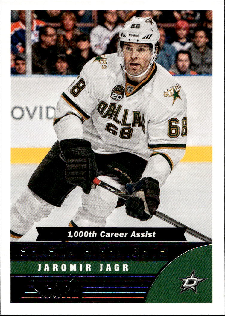 Season Highlights JAROMÍR JÁGR 13-14 Panini Score Hockey