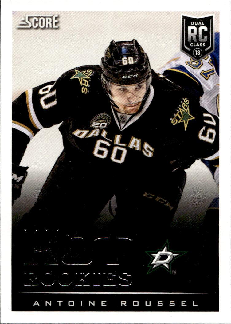 Hot Rookies ANTOINE ROUSSEL 13-14 Panini Score Hockey