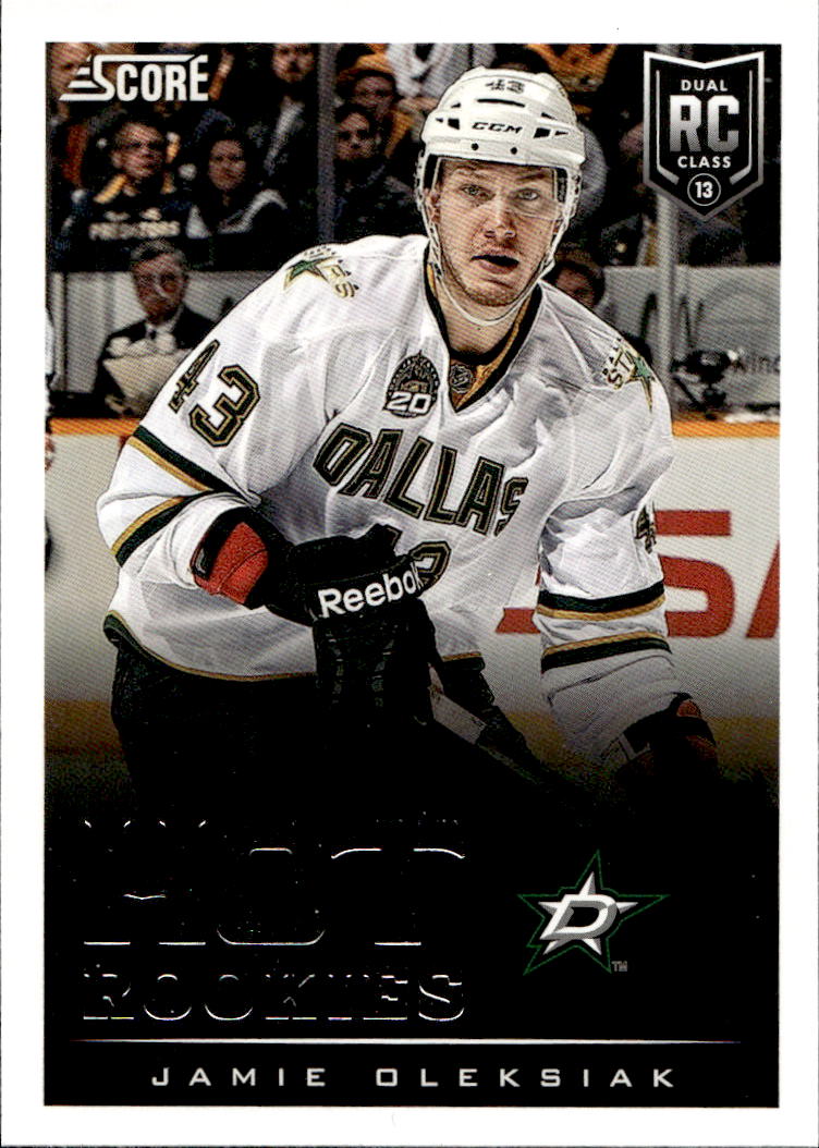 Hot Rookies JAMIE OLEKSIAK 13-14 Panini Score Hockey