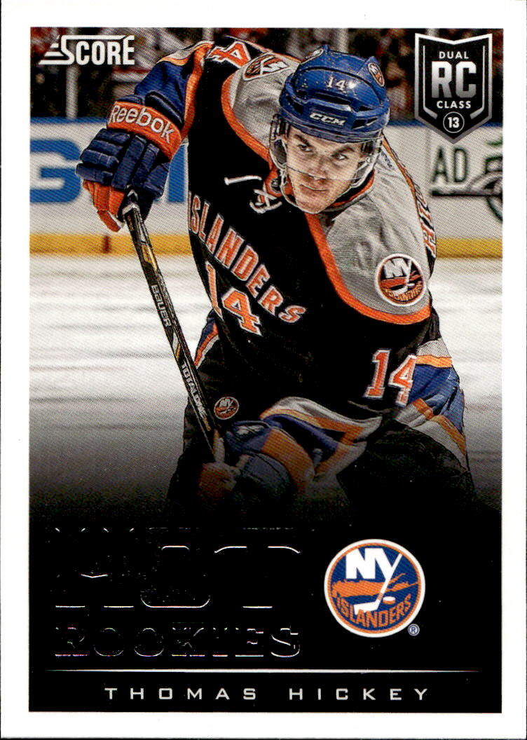 Hot Rookies THOMAS HICKEY 13-14 Panini Score Hockey